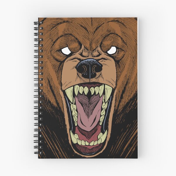 Item preview, Ragging Grizzly (COLORED) designed and sold by JPRogueDesigns.