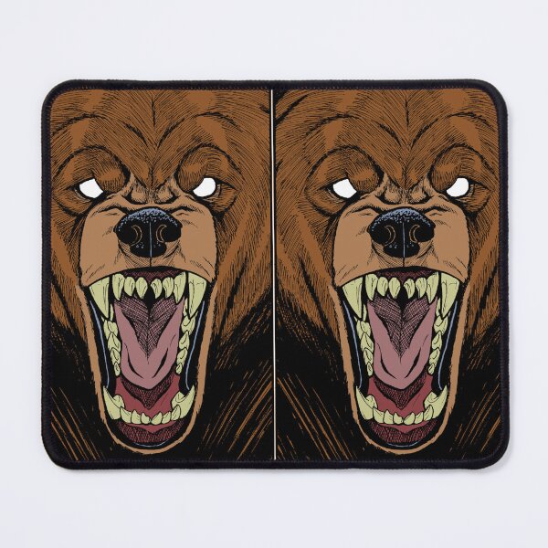 Item preview, Ragging Grizzly (COLORED) designed and sold by JPRogueDesigns.