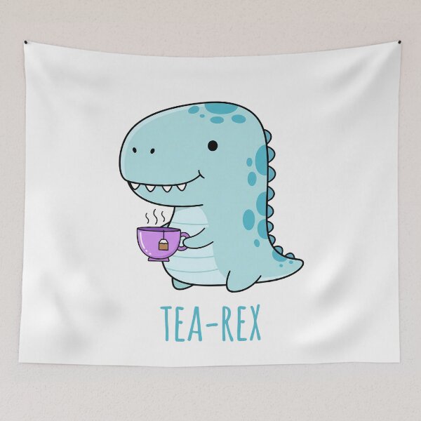 Item preview, Tea-Rex Dinosaur Tea Lover designed and sold by k3rstman1.