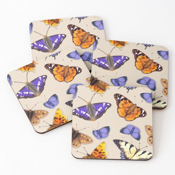 Item preview, British Butterflies designed and sold by The Lambent Hearth.
