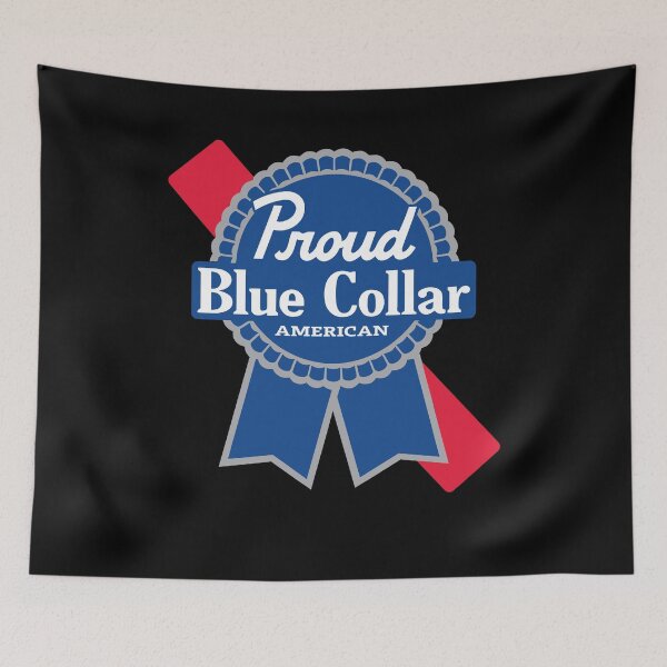 Item preview, Proud Blue Collar American designed and sold by Merritt Chase.