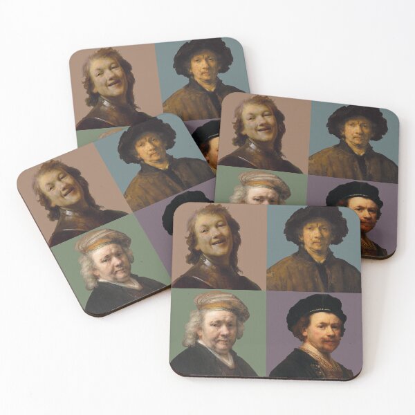 Item preview, Four Rembrandts designed and sold by TinyPaperFarm.