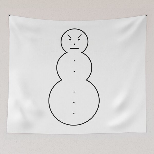 Item preview, Cool Logo Funny Snowman Christmas designed and sold by Shop-Art-bigfo.