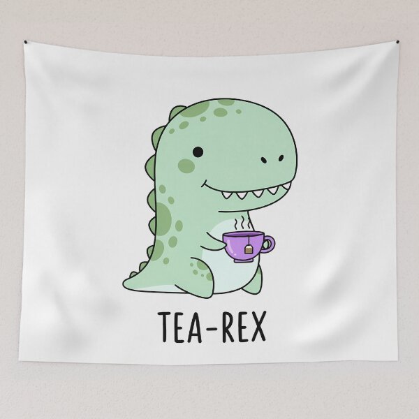 Item preview, Dinosaur Tea-Rex Tea Lover designed and sold by k3rstman1.