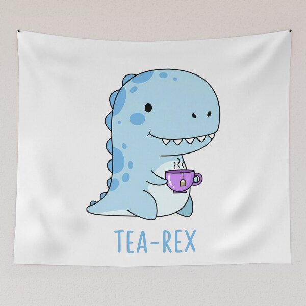 Item preview, Tea-Rex Dinosaur Tea Lover designed and sold by k3rstman1.
