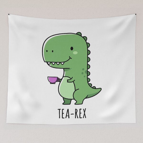 Item preview, T-Rex Dinosaur Tea Lover designed and sold by k3rstman1.