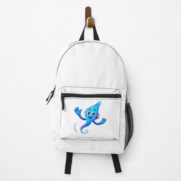 Item preview, Hello, my name is Inky – Cute Blue Character designed and sold by OOriginalOne.