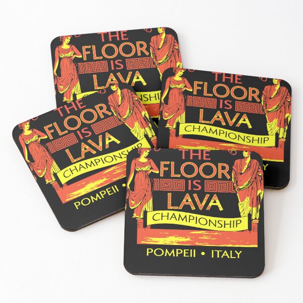 Item preview, Pompeii Floor Is Lava designed and sold by Merritt Chase.