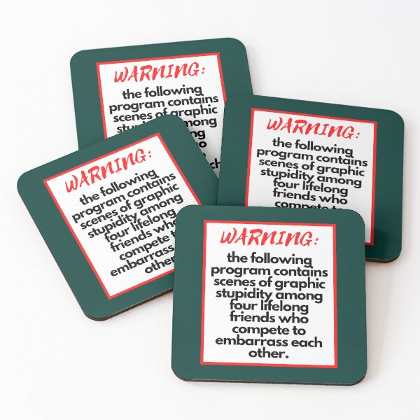 Item preview, Impractical Jokers Warning designed and sold by mazentone.