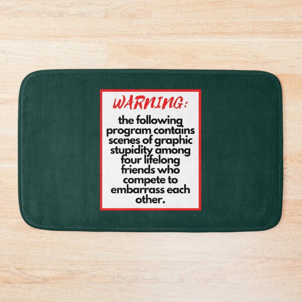 Item preview, Impractical Jokers Warning designed and sold by mazentone.