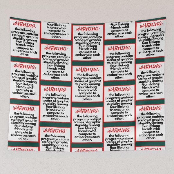 Item preview, Impractical Jokers Warning designed and sold by mazentone.