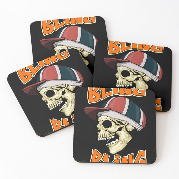 Item preview, Bling Bling - Hip Hop Skull  Hip Hop Quote designed and sold by Crystal234.