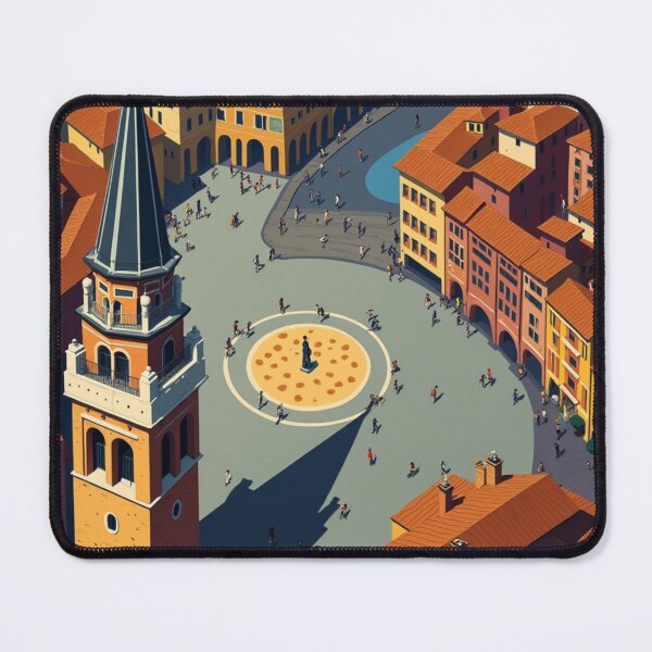 Item preview, Siena Travel Poster, Perfect Gift for Travel Enthusiasts, Vintage Style Wall Art, Italy art for home decor, Siena print. Sticker designed and sold by Thegalleryshop1.