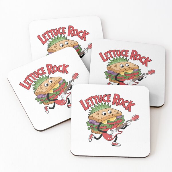Item preview, Lettuce Rock Funny Sandwich Playing Guitar designed and sold by PrintMastery.