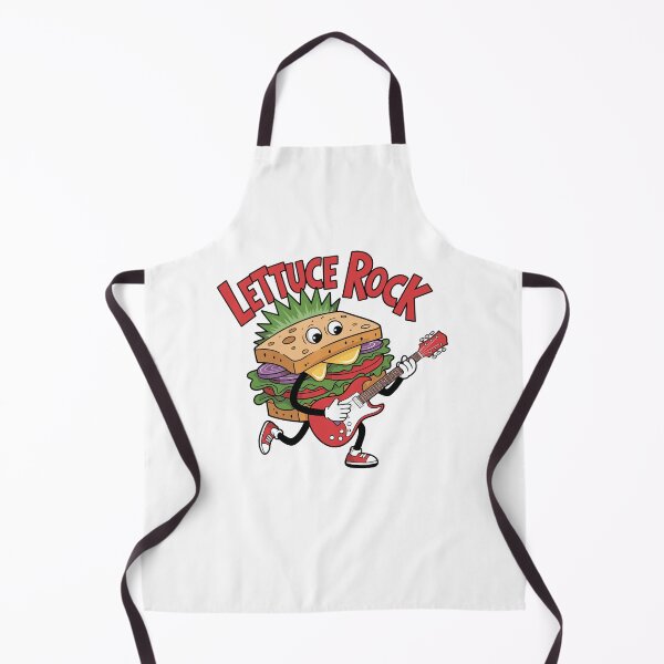Item preview, Lettuce Rock Funny Sandwich Playing Guitar designed and sold by PrintMastery.