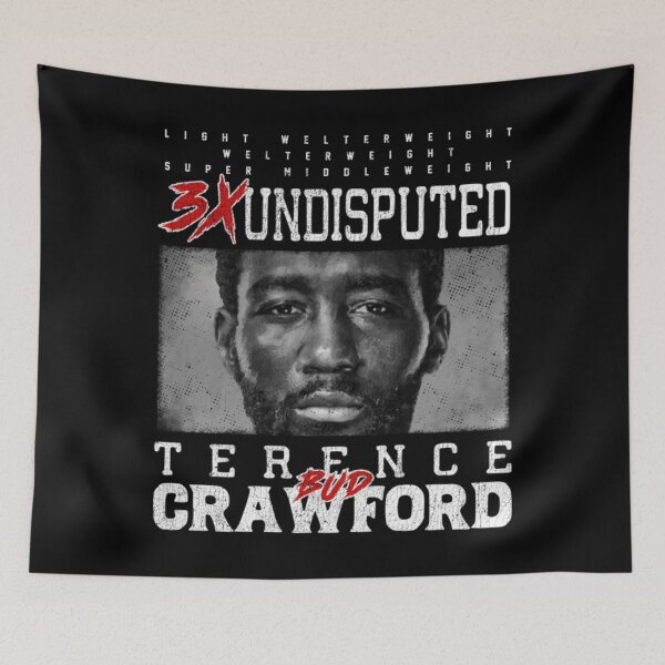 Item preview, 3X Undisputed Terence Crawford designed and sold by ClaireBuckrid.