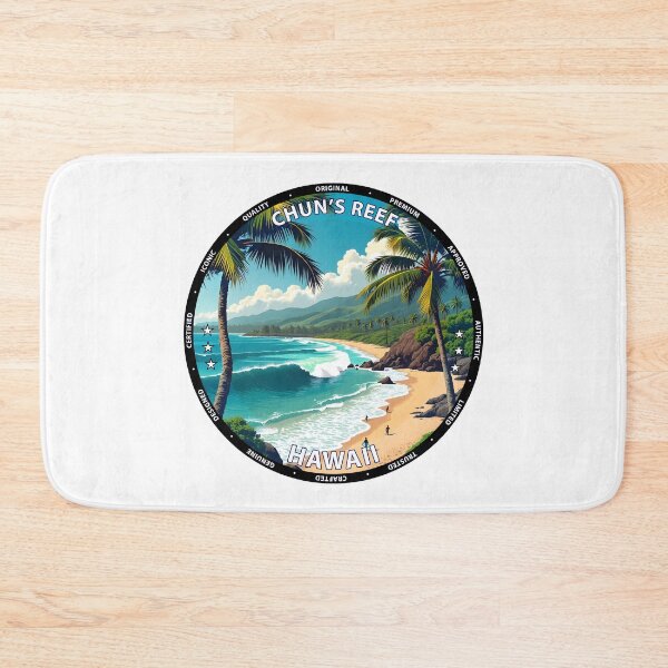 Item preview, Chun's Reef – Hawaii USA - Surf reef summer beach scene designed and sold by inkNext.