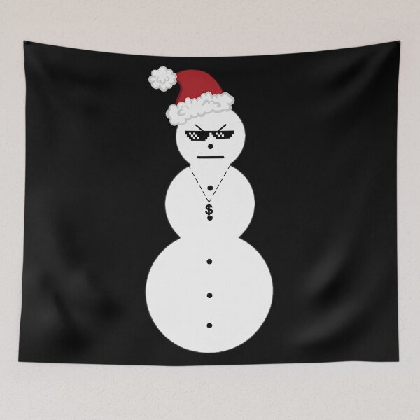Item preview, Christmas Cool Snowman Funny Logo designed and sold by Shop-Art-bigfo.