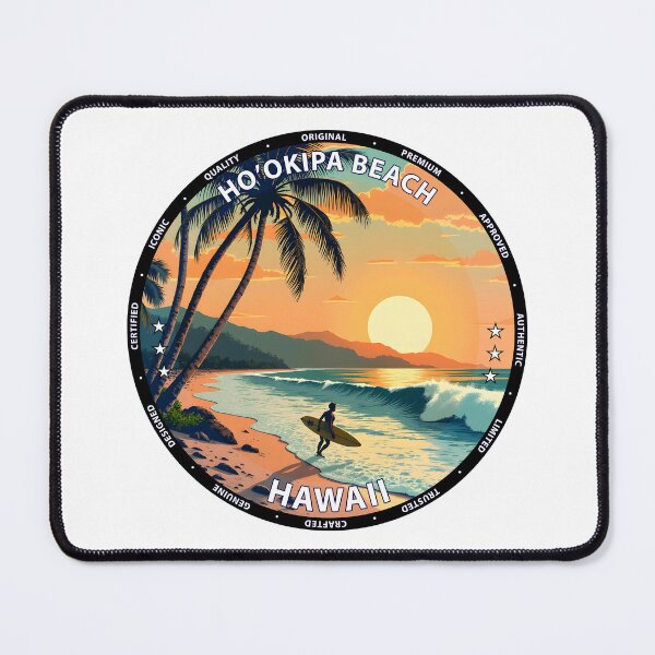 Item preview, Ho'okipa Beach – Hawaii USA - Windsurfing surf travel vibes designed and sold by inkNext.