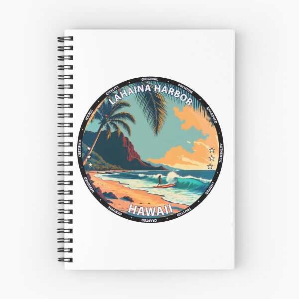 Item preview, Lahaina Harbor – Hawaii USA - surf coastal travel designed and sold by inkNext.