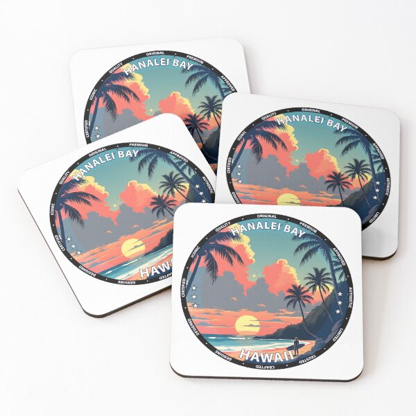 Item preview, Hanalei Bay – Hawaii USA - Scenic surf summer paradise designed and sold by inkNext.