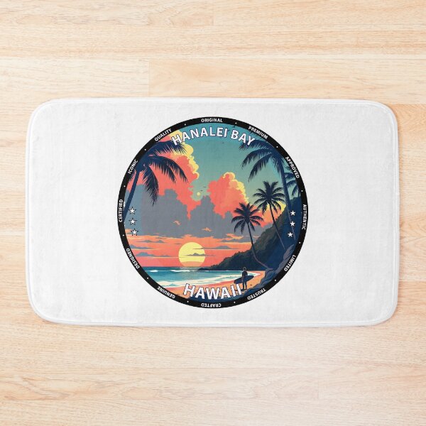 Item preview, Hanalei Bay – Hawaii USA - Scenic surf summer paradise designed and sold by inkNext.