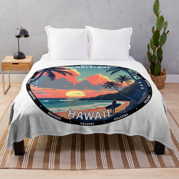 Item preview, Hanalei Bay – Hawaii USA - Scenic surf summer paradise designed and sold by inkNext.