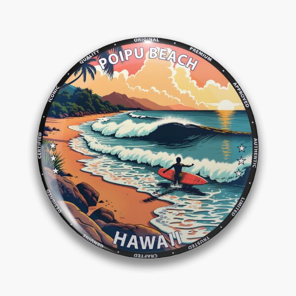 Item preview, Poipu Beach – Hawaii USA - Surfing tropical beach vacation designed and sold by inkNext.