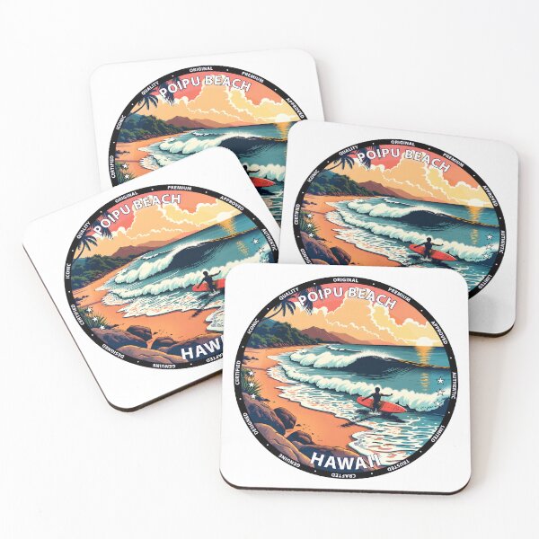 Item preview, Poipu Beach – Hawaii USA - Surfing tropical beach vacation designed and sold by inkNext.