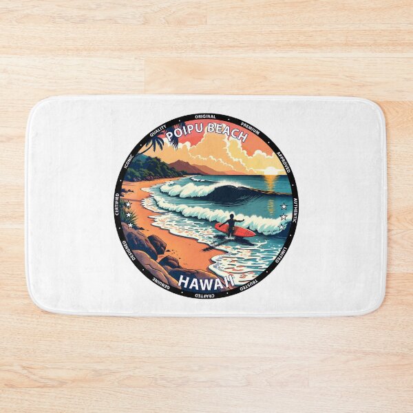 Item preview, Poipu Beach – Hawaii USA - Surfing tropical beach vacation designed and sold by inkNext.