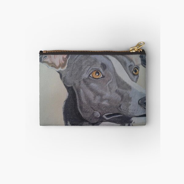 Item preview, Whippet - Grey and White designed and sold by Anita Putman.