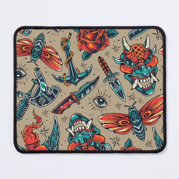 Item preview, Vintage Tattoo Flash Pattern designed and sold by darkskinbender.