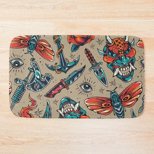 Item preview, Vintage Tattoo Flash Pattern designed and sold by darkskinbender.