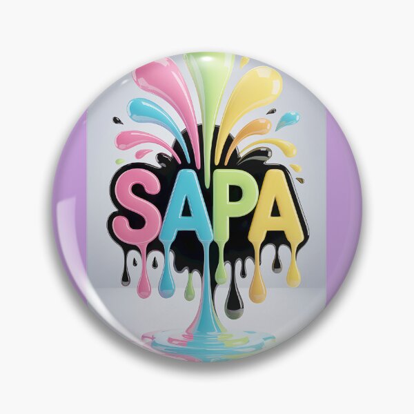 Item preview, Vibrant SAPA Ink Splatter Art designed and sold by Michelle Mcbride.