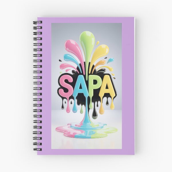 Item preview, Vibrant SAPA Ink Splatter Art designed and sold by Michelle Mcbride.