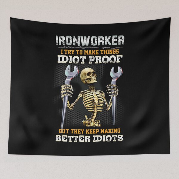 Item preview, Sarcastic Ironworker designed and sold by Merritt Chase.