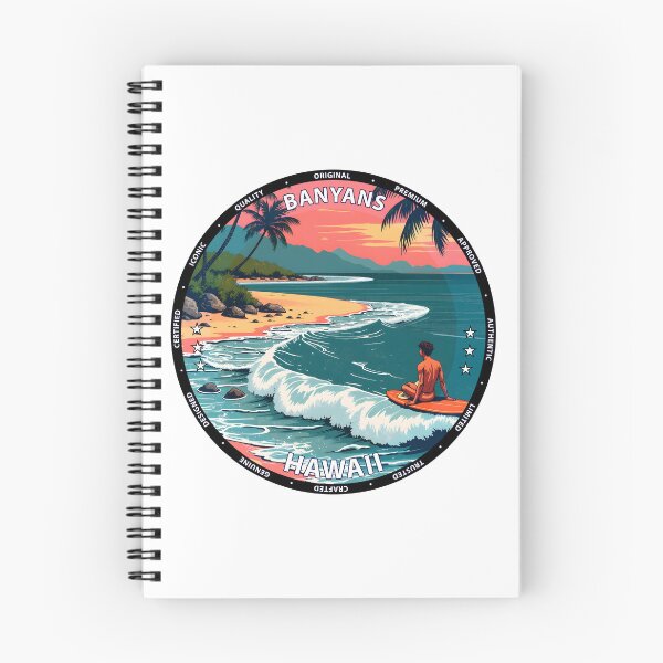 Item preview, Banyans – Hawaii USA - Surf reef break summer lifestyle designed and sold by inkNext.