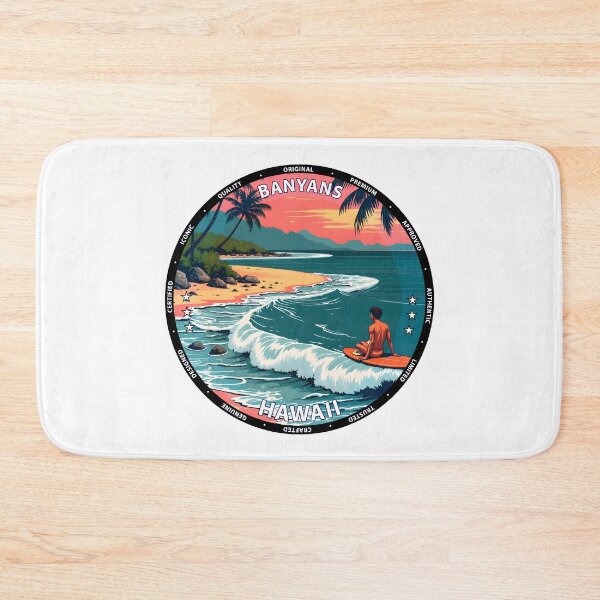 Item preview, Banyans – Hawaii USA - Surf reef break summer lifestyle designed and sold by inkNext.