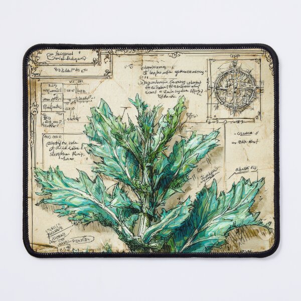 Item preview, Mugwort Divination Botanical designed and sold by scicilysimonee.