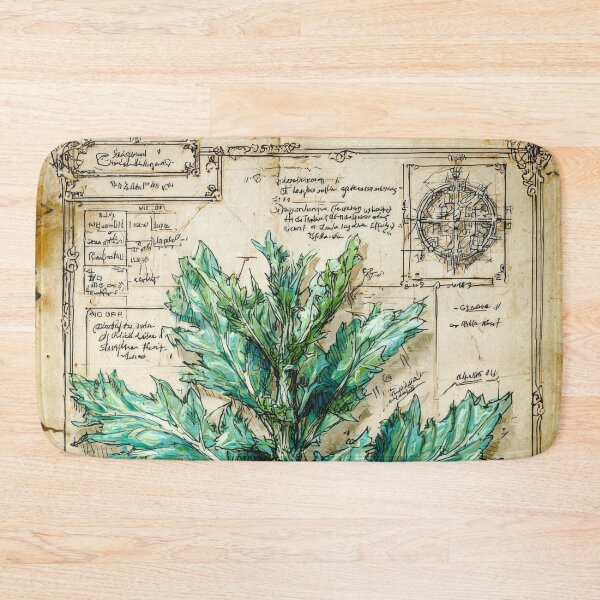 Item preview, Mugwort Divination Botanical designed and sold by scicilysimonee.