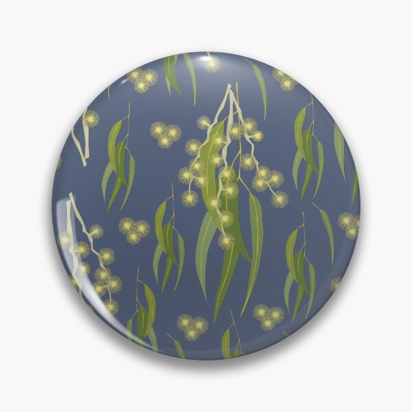 Item preview, Gum Leaves Pattern designed and sold by BeccaJaneDesign.