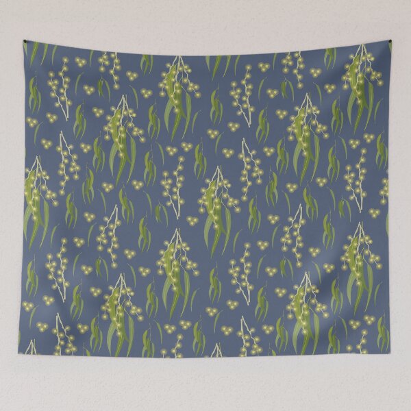 Item preview, Gum Leaves Pattern designed and sold by BeccaJaneDesign.