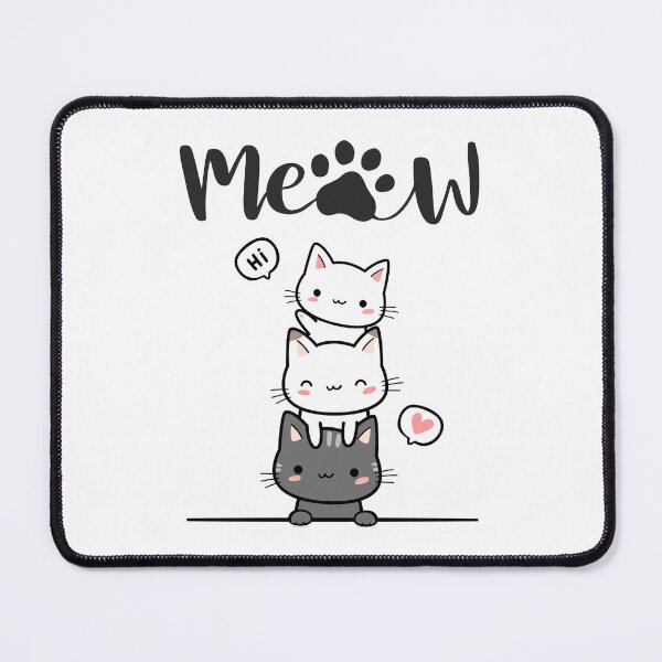 Item preview, meow designed and sold by Pixie prints .