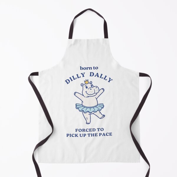 Item preview, Hustling Hippo, Born to Dilly Dally, Hippo, funnyfits70, Humor, Funny, retro, vintages, funny quotes, animal humor, designed and sold by FunnyFits70.