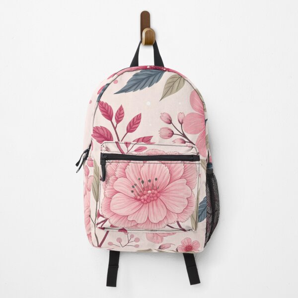 Item preview, Pink Floral Design designed and sold by Erik Visnievskij.