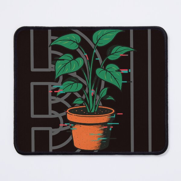 Item preview, Plants in Glitch – Neon Nature Fusion designed and sold by Tadeusz1.