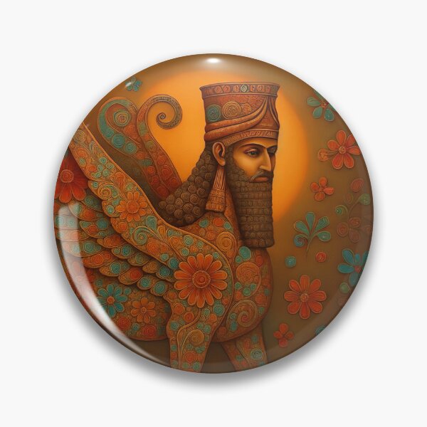 Item preview, Floral Guardian of Ashur designed and sold by doniainart.