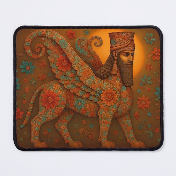 Item preview, Floral Guardian of Ashur designed and sold by doniainart.