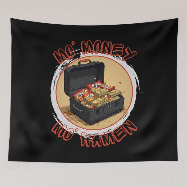 Item preview, Mo' Money Mo' Ramen Shirt designed and sold by StefanieCoo.