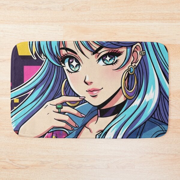 Item preview, retro anime girl classic tshirt and  poster designed and sold by anandsiva2703.